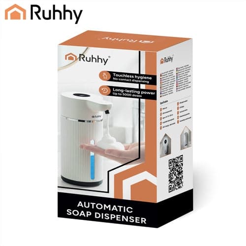 Berøringsfri sæbedispenser 420 ml med sensor, USB-C, IPX5