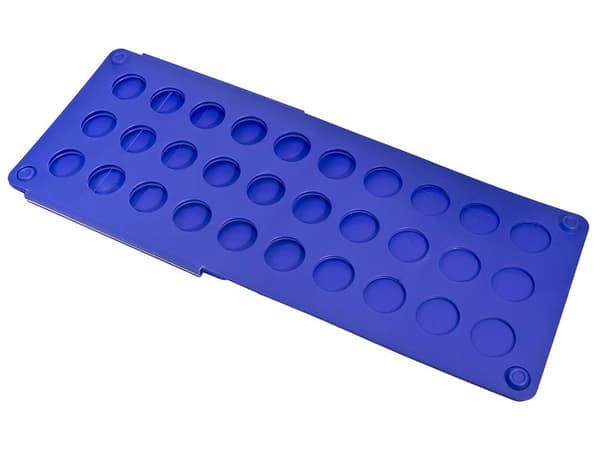 Tøjfoldebræt plast størrelse L 59x24 cm sammenfoldet