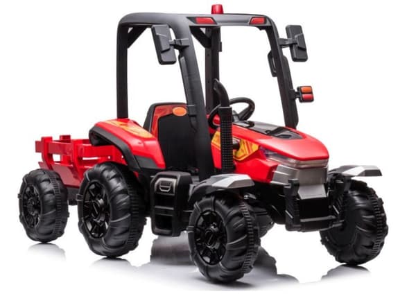 Batteridrevet traktor BLT-206 rød