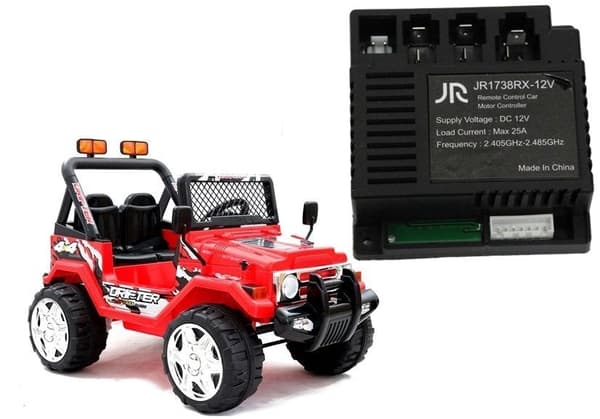 Centralmodul styremodul til eldriven legetøjsjeep Jeep Raptor