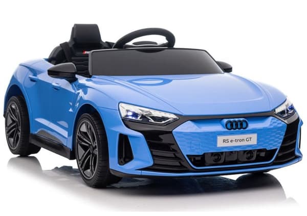 Batteridrevet legetøjsbil Audi E-Tron GT blå