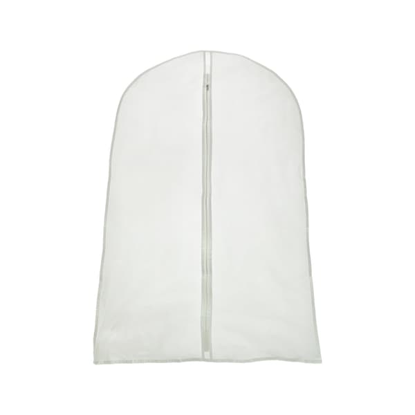 Klädöverdrag transparent polyester 80x60 cm med tryckknapp