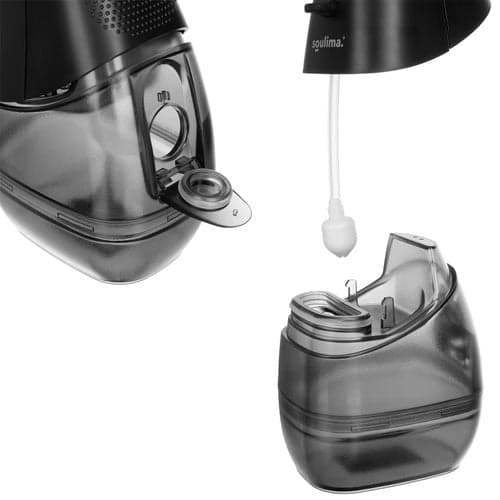 Trådløs tandirrigator 300 ml IPX7 5 tilstande 8 dyser sort