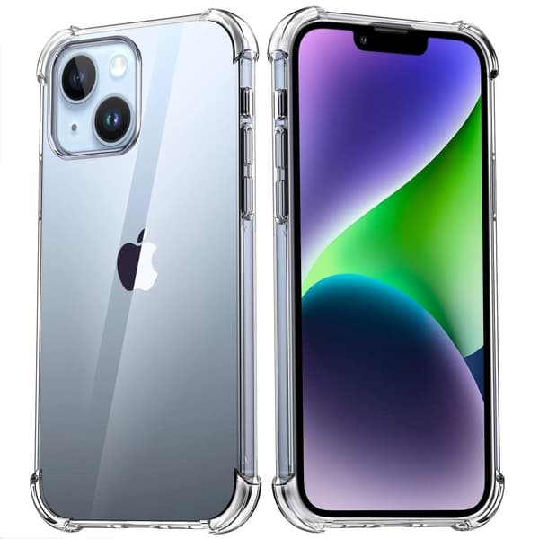 iPhone 14 Plus Silikone Stødsikkert Cover