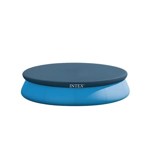Pooloverdækning til Intex Easy Set 366 cm, vinyl 110 g/m² mørkeblå