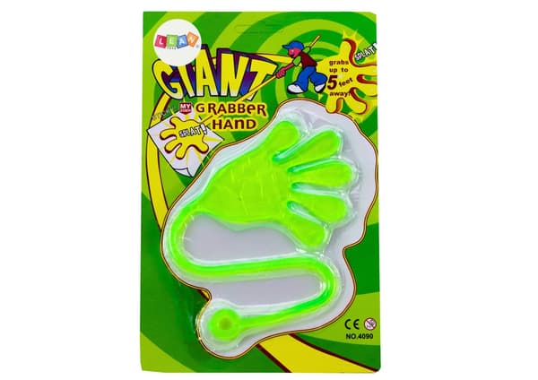 Klistret hånd-slime elastisk grøn legetøj CE 3+ år