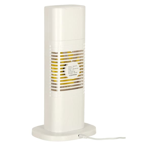 Portabel luftkylare USB-C med luftfuktare 300 ml vit