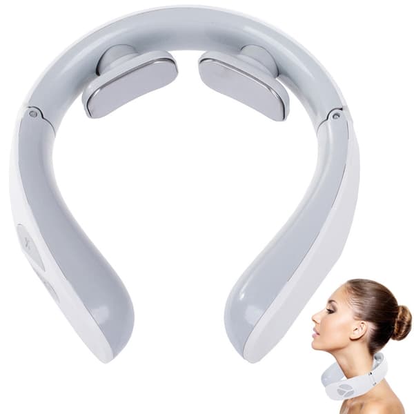 Nackmassager med elektriska impulser 12 program batteridriven inkl AAA