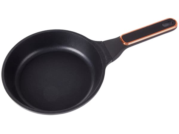 Stegepande 20 cm non-stick støbt aluminium sort til induktion