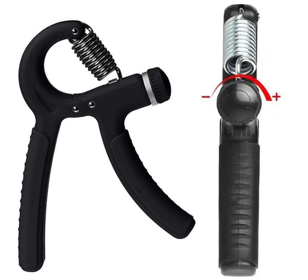 Hand grip trainer justerbart modstand 5–60 kg tilfældig farve