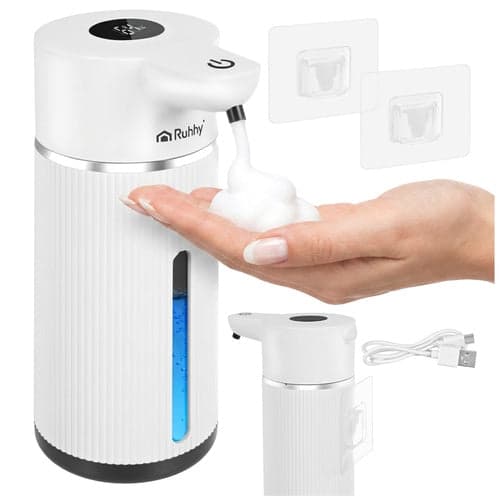 Beröringsfri tvåldispenser 420 ml med sensor, USB-C, IPX5