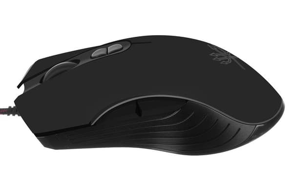Kablet gamingmus USB optisk 7200 DPI 7 knapper højrehåndet sort