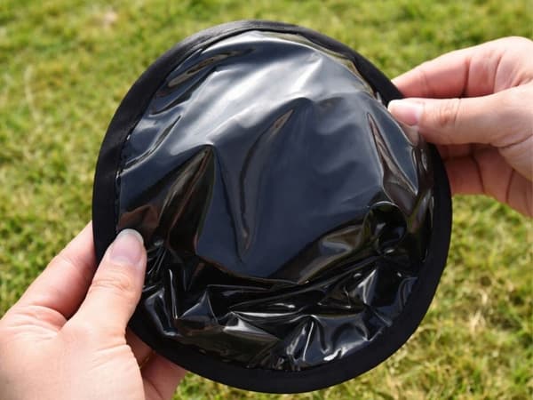 Solskærme til bilruder 4-pak, sort nylon, 44 x 35,5 cm