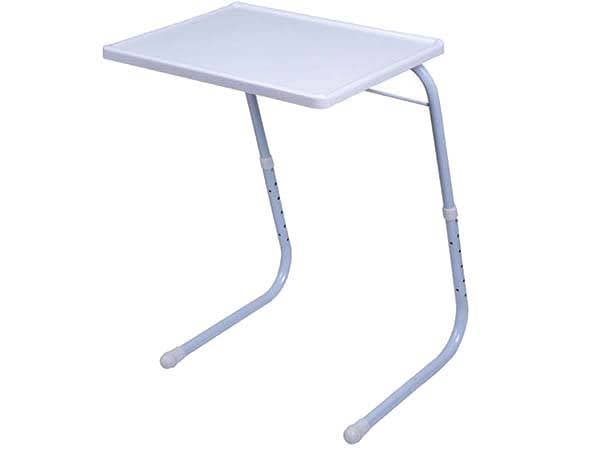 Hopfällbart laptopbord justerbar höjd 52–73 cm vinklingsbart 52x40