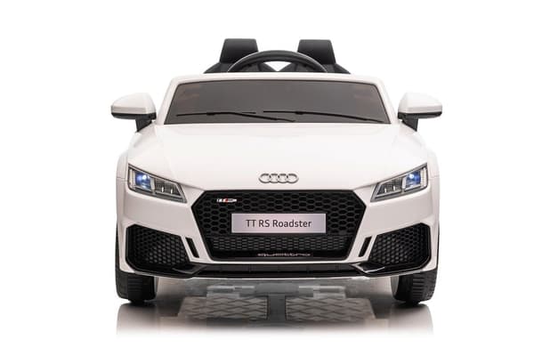 Batteridriven elbil för barn Audi TTRS vit