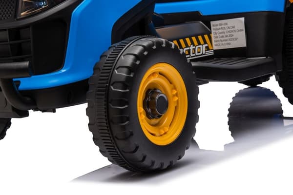 Batteridrevet legetraktor til børn blå BBH-030