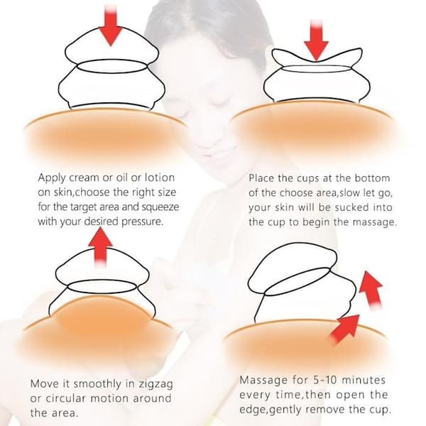 CuppingSæt - Effektiv Massage til Hele Kroppen