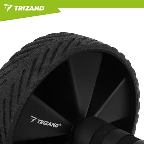 ABS-harjoituspyörä roller 28 cm polvialustalla musta