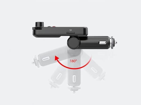 Bluetooth FM-transmitter 5.0 biladapter handsfree USB QC 3.0 12–24V