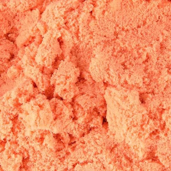 Sensorisk sand 1 kg orange i pose, fra 3 år