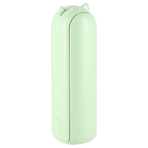 Mini USB bordventilator foldbar USB-C 3 hastigheder powerbank grøn