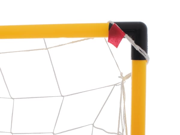 Fodboldmål 156x70x107 cm med pointmåtte, bold og pumpe