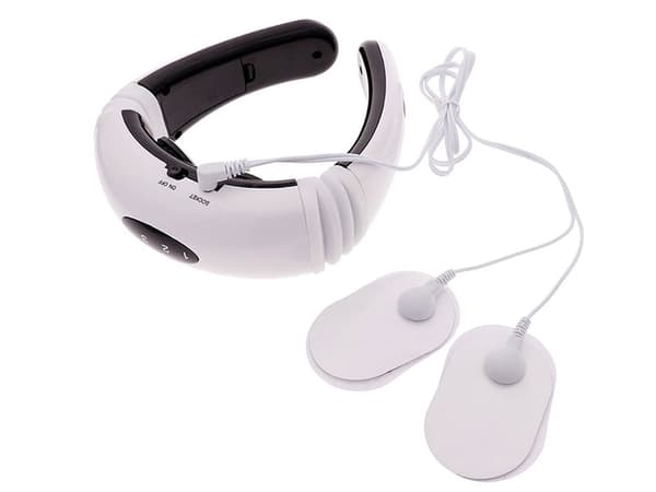 Nakkemassageapparat med impulser 6 programmer inkl. 2 elektroder
