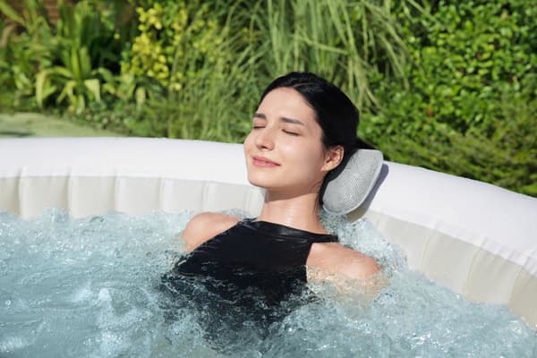 Jacuzzi nackkudde/hudstöd 2-pack justerbar, passar Bestway Spa