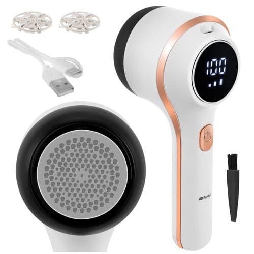 Johdoton nukanpoistolaite 6 terää USB-C LCD, 3 lisäterää