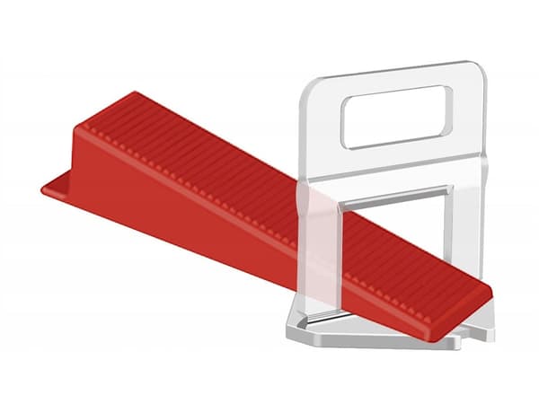 Flisenivelleringssystem 200 dele – 100 clips + 100 kiler til fliser/klinker