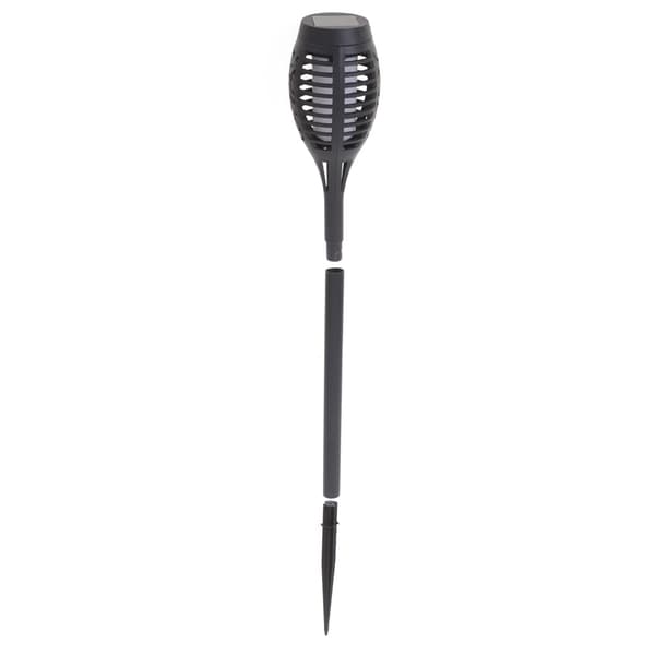 Solcellsfacklor för trädgård 4-pack 12 LED 51,5 cm