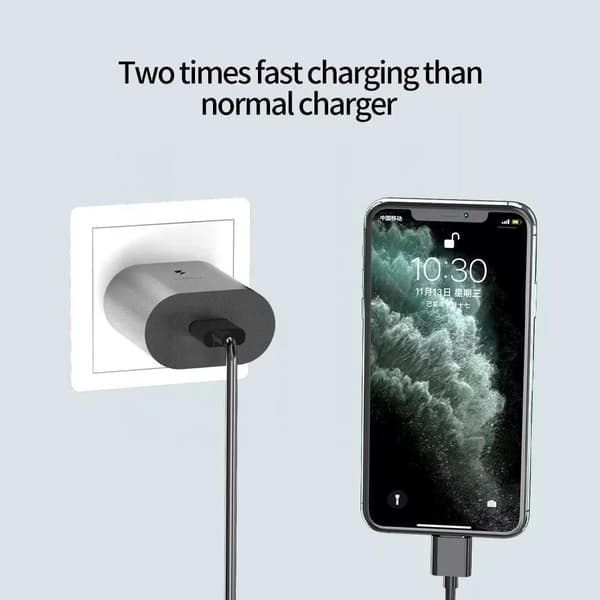 25W Samsung Hurtigoplader Adapter & Kabel USB-C 2m