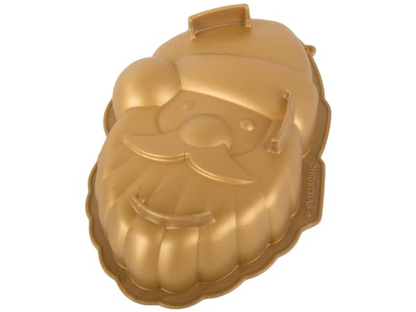 Silikonbakform jultomte 1 st guld