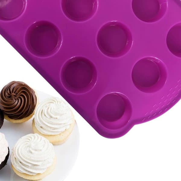 Muffinsform i Silikon - Minimuffinsplåt för Bakning