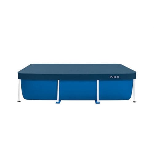 Pooloverdækning rektangulær 260x160 cm til ramme-pool 220x150 cm vinyl