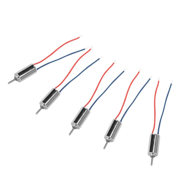 Högvarvig kärnlös mikromotor för modellleksak - 5-pack (4,5V DC)
