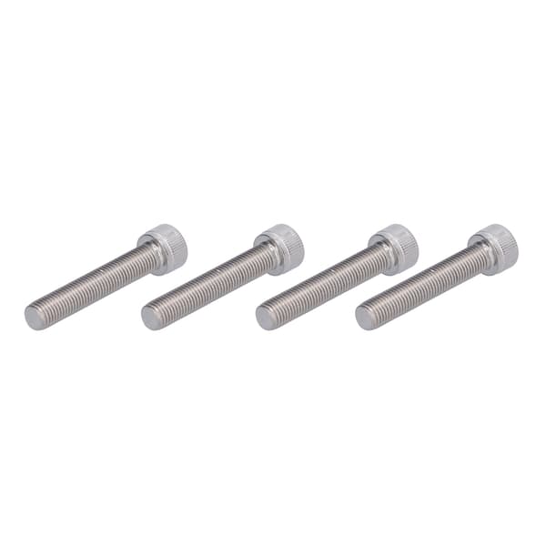 M10x55 A2 Sekskantbolt i rustfrit stål, 4-pak