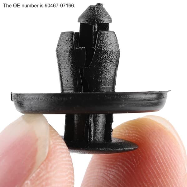 50 st Toyota 90467-07166 Trycktyp Stötfångare Stänkskärmsfoder Fästklämmor