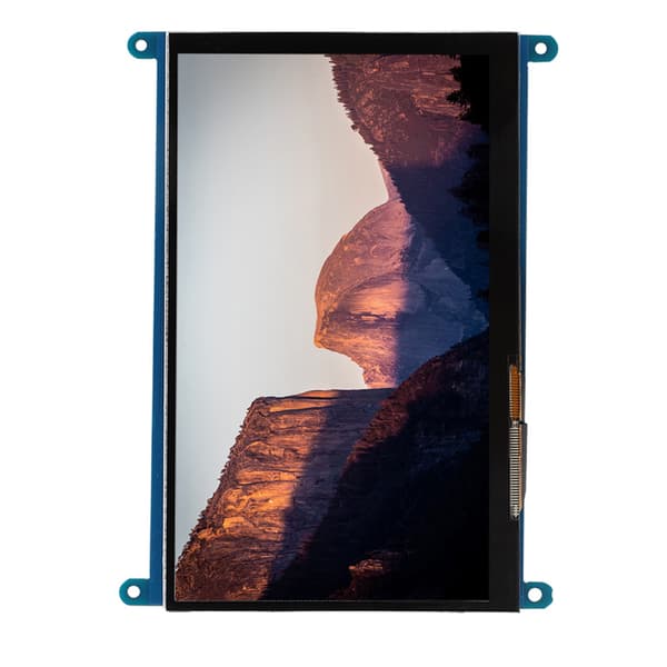 7\" LCD HDMI 1024x600 HD-skærm Kapacitivt berøringspanel til Raspberry Pi