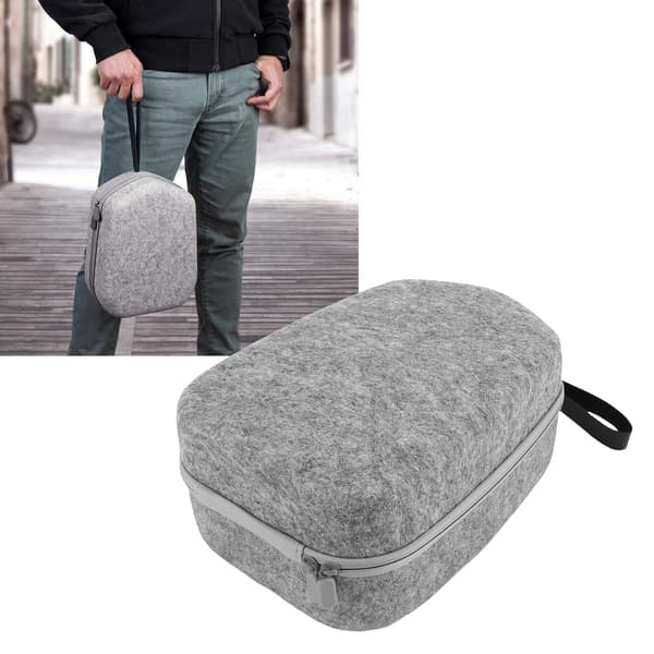 VR Headset Hard Carrying Case Stor kapacitet Hard Shell Rejsetaske til VR Headset Touch Controllers