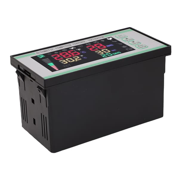 Automatisk computerstyret inkubator æginkubationscontroller termostatsystem temperaturfugtighedssensor farveskærm