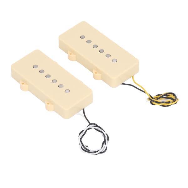 2 st elgitarr-pickup-set Alnico 5 klart ljud single coil pickup-set för Jazzmaster