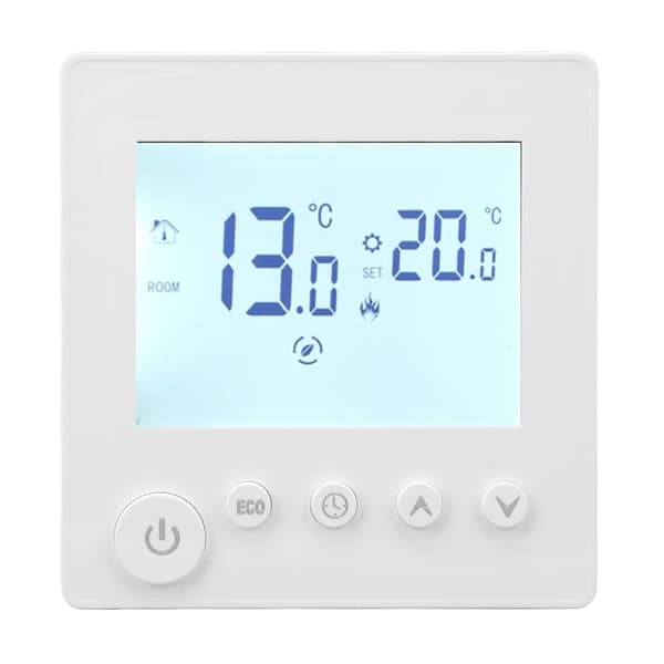 Golvvärmetermostat Styrenhet Programmerbar Kontrollpanel LCD-skärm 90V-240V för Hemmet