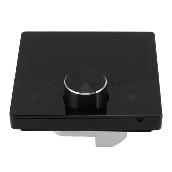 Smart WiFi-termostat, ABS svart, programmerbar digital pekskärm LCD-display för hemvärmekontroll