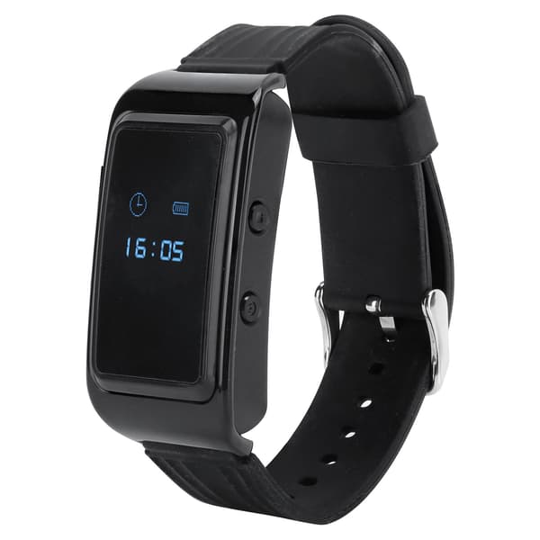 D6 1080P Videooptagelse Smart Armbåndsur, Bærbart Bærbart Kameraoptager Smartband