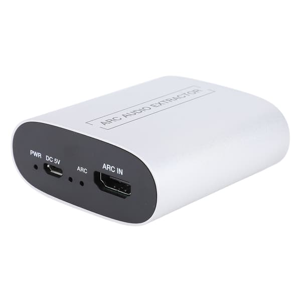 Lydudtrækker HD Multimedia Interface ARC til 3,5 mm Jack LR AV-porte Analog Stereo Output Lydudtrækker Konverter