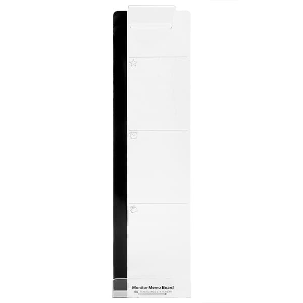 Akryl opslagstavle skærmpåmindelse sticky note panel til skrivebord (højre side)
