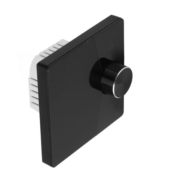Smart WiFi Termostat, ABS Sort, Programmerbar Digital Touchscreen LCD-skærm til Styring af Hjemmeopvarmning