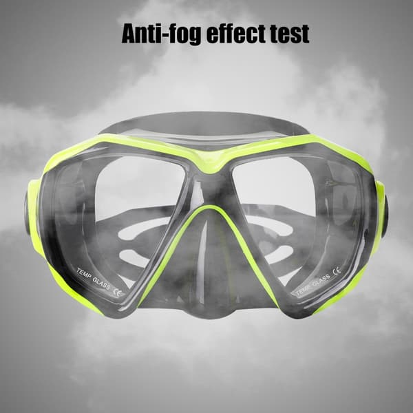 TUO Anti-imma dykmask snorkelset fullt torrt rör undervattenssimutrustning