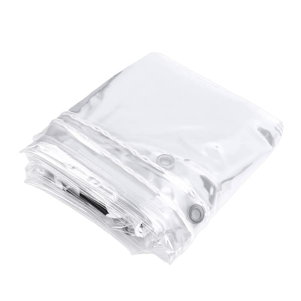 Transparent Kraftigt Hönshusskydd, Vindtät Vinterisolering, Allvädersskydd, 1-pack